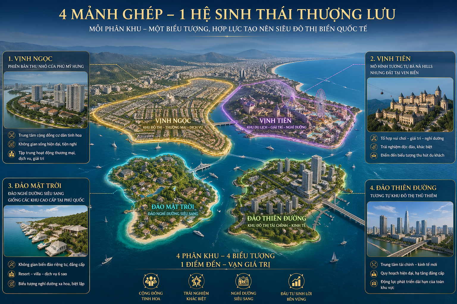 Hệ sinh thái VinHomes Green Paradise Cần Giờ