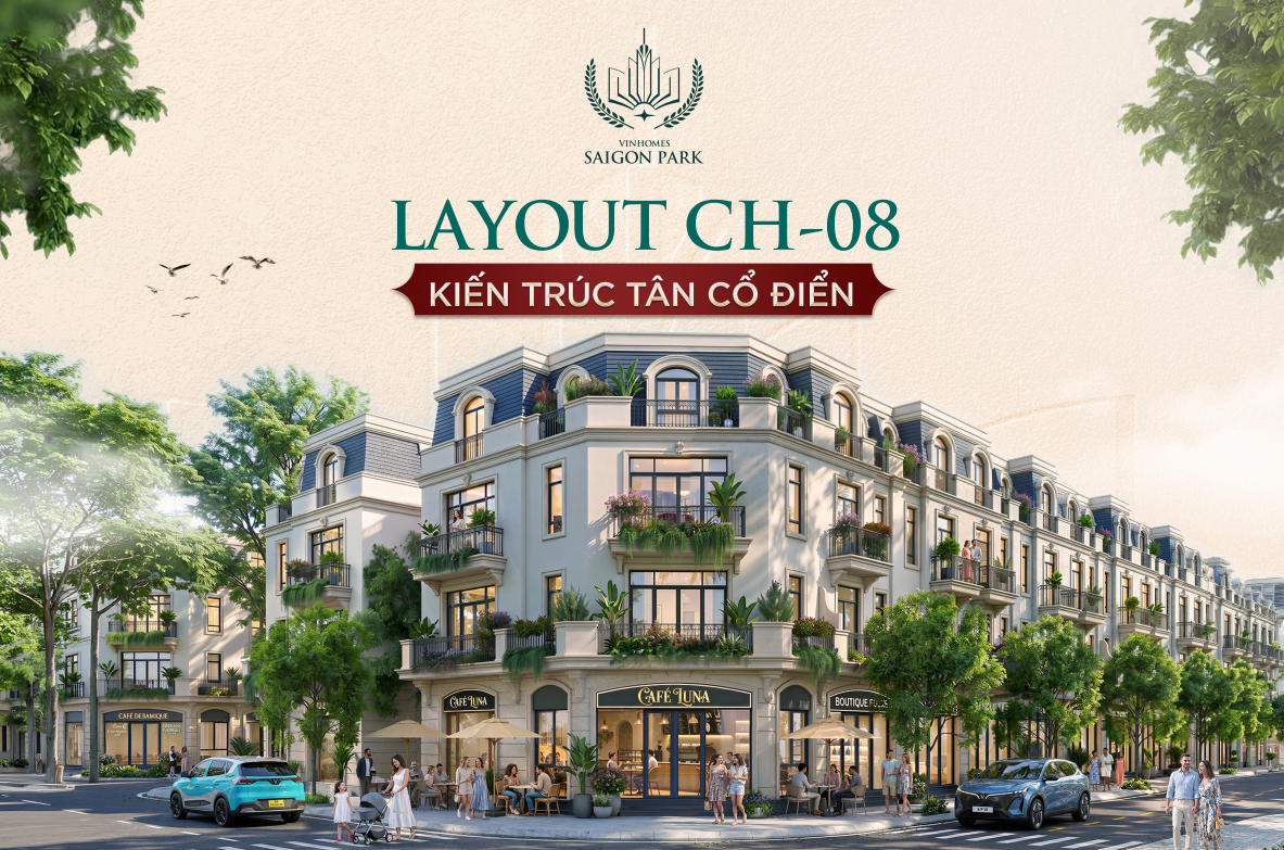 Nhà phố kiến trúc Tân cổ điển