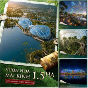 Vườn hoa nhà kính lớn nhất thế giới VInhomes Saigon Park